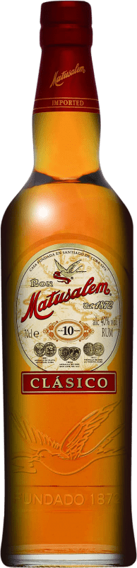 28,95 € Kostenloser Versand | Rum Matusalem Dominikanische Republik 10 Jahre Flasche 70 cl