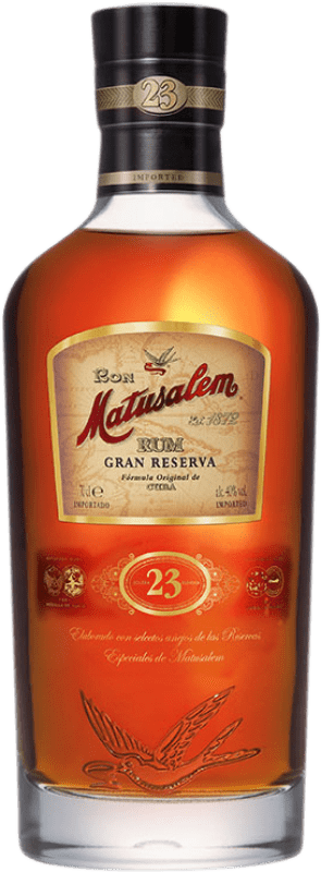 62,95 € Free Shipping | Rum Matusalem Grand Reserve Dominican Republic 23 Years Bottle 70 cl