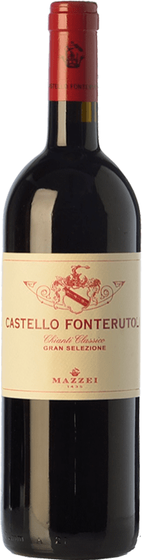 51,95 € Free Shipping | Red wine Mazzei Fonterutoli Gran Selezione D.O.C.G. Chianti Classico Tuscany Italy Sangiovese, Malvasia Black, Colorino Bottle 75 cl