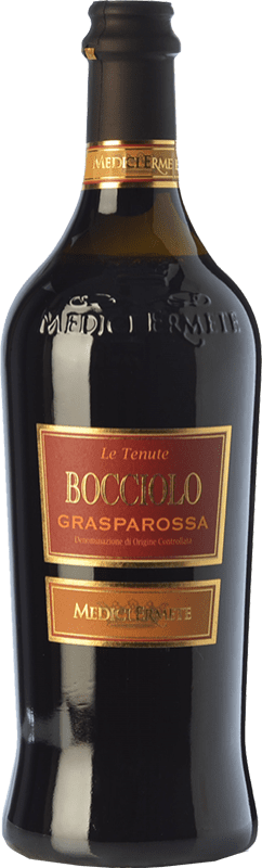 12,95 € 免费送货 | 甜酒 Medici Ermete Dolce Bocciolo D.O.C. Lambrusco Grasparossa di Castelvetro 艾米利亚 - 罗马涅 意大利 Lambrusco Grasparossa 瓶子 75 cl