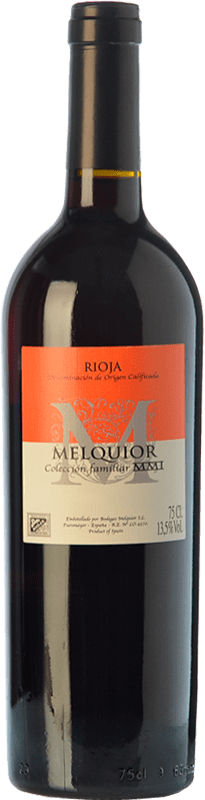 9,95 € Envio grátis | Vinho tinto Melquior Crianza D.O.Ca. Rioja La Rioja Espanha Tempranillo Garrafa 75 cl