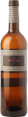 13,95 € Envío gratis | Vino blanco Mencías de Dos Ollo de Galo Crianza D.O. Valdeorras Galicia España Godello Botella 75 cl