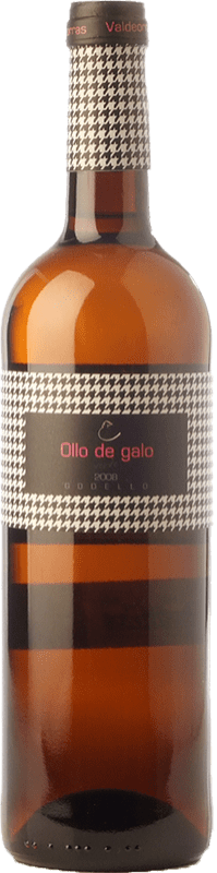 13,95 € Spedizione Gratuita | Vino bianco Mencías de Dos Ollo de Galo Crianza D.O. Valdeorras Galizia Spagna Godello Bottiglia 75 cl