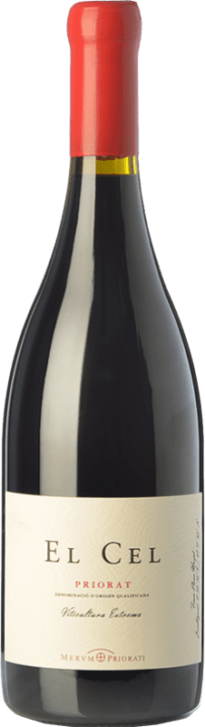 78,95 € Spedizione Gratuita | Vino rosso Merum Priorati El Cel Crianza D.O.Ca. Priorat Catalogna Spagna Syrah, Grenache, Cabernet Sauvignon, Carignan Bottiglia 75 cl