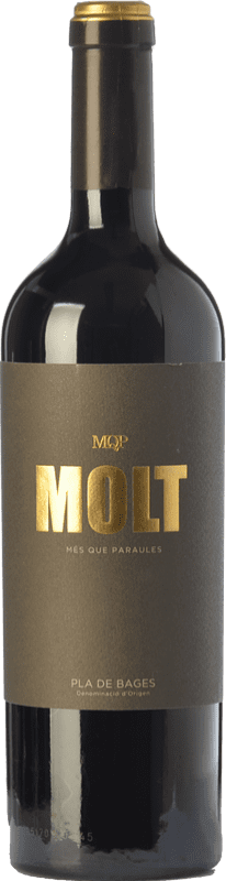 21,95 € 免费送货 | 红酒 Més Que Paraules Molt 岁 D.O. Pla de Bages 加泰罗尼亚 西班牙 Cabernet Sauvignon 瓶子 75 cl