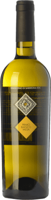 9,95 € Envio grátis | Vinho Branco Mesa Primo D.O.C. Vermentino di Sardegna Sardenha Itália Vermentino 75 cl
