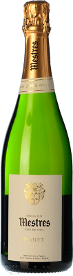 24,95 € 送料無料 | 白スパークリングワイン Mestres Coquet ブルットの自然 グランド・リザーブ D.O. Cava カタロニア スペイン Macabeo, Xarel·lo, Parellada ボトル 75 cl