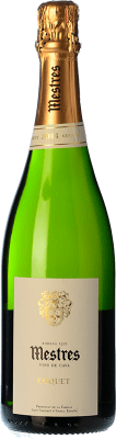 25,95 € Бесплатная доставка | Белое игристое Mestres Coquet Природа Брута Гранд Резерв D.O. Cava Каталония Испания Macabeo, Xarel·lo, Parellada бутылка 75 cl