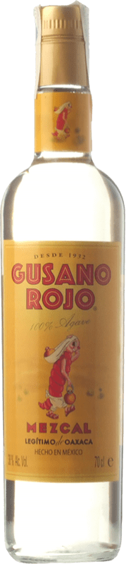 35,95 € 送料無料 | Mezcal Mezcales de Gusano Gusano Rojo メキシコ ボトル 70 cl