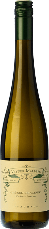 19,95 € Envío gratis | Vino blanco Veyder-Malberg Wachauer Terrassen I.G. Wachau Austria Grüner Veltliner Botella 75 cl