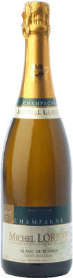 42,95 € Envio grátis | Espumante branco Michel Loriot Blanc de Blancs Millésimé Brut Reserva A.O.C. Champagne Champagne França Chardonnay Garrafa 75 cl