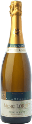 44,95 € 送料無料 | 白のスパークリングワイン Michel Loriot Brut — ブリュット Millésimé, Blanc de Blancs レセルバ A.O.C. Champagne シャンパン フランス Chardonnay — シャルドネ 75 cl
