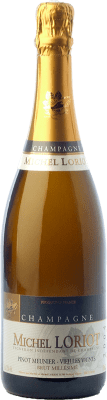 49,95 € Envío gratis | Espumoso blanco Michel Loriot Vieilles Vignes Millésimé Brut Reserva A.O.C. Champagne Champagne Francia Pinot Meunier Botella 75 cl