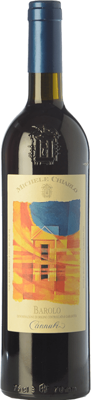 107,95 € Envio grátis | Vinho tinto Michele Chiarlo Cannubi D.O.C.G. Barolo Piemonte Itália Nebbiolo Garrafa 75 cl
