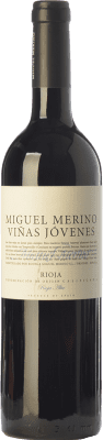 19,95 € Envio grátis | Vinho tinto Miguel Merino Viñas Jóvenes Crianza D.O.Ca. Rioja La Rioja Espanha Tempranillo, Graciano Garrafa 75 cl