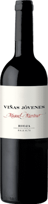 16,95 € Бесплатная доставка | Красное вино Miguel Merino Viñas Jóvenes старения D.O.Ca. Rioja Ла-Риоха Испания Tempranillo, Graciano бутылка 75 cl