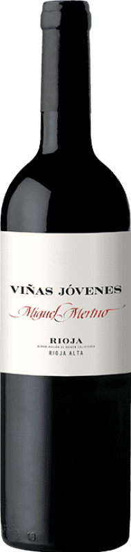 16,95 € Envio grátis | Vinho tinto Miguel Merino Viñas Jóvenes Crianza D.O.Ca. Rioja La Rioja Espanha Tempranillo, Graciano Garrafa 75 cl