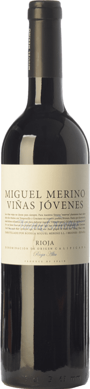 16,95 € Spedizione Gratuita | Vino Rosso Miguel Merino Viñas Jóvenes Crianza — Invecchiato in Botte D.O.Ca. Rioja La Rioja Spagna Tempranillo, Graciano Bottiglia Magnum 1,5 L