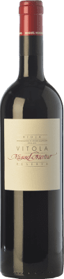 28,95 € Spedizione Gratuita | Vino rosso Miguel Merino Vitola Riserva D.O.Ca. Rioja La Rioja Spagna Tempranillo, Graciano Bottiglia 75 cl