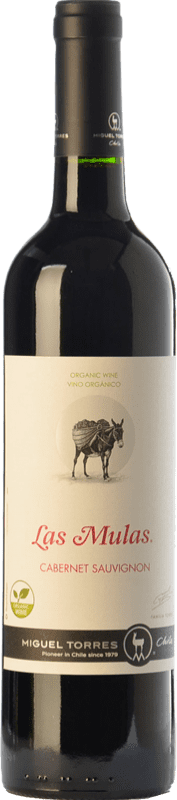 12,95 € Kostenloser Versand | Rotwein Miguel Torres Las Mulas Organic I.G. Valle Central Zentrales Tal Chile Cabernet Sauvignon Flasche 75 cl