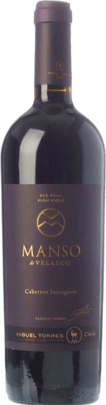 45,95 € Free Shipping | Red wine Miguel Torres Manso de Velasco Aged I.G. Valle Central Central Valley Chile Cabernet Sauvignon Bottle 75 cl