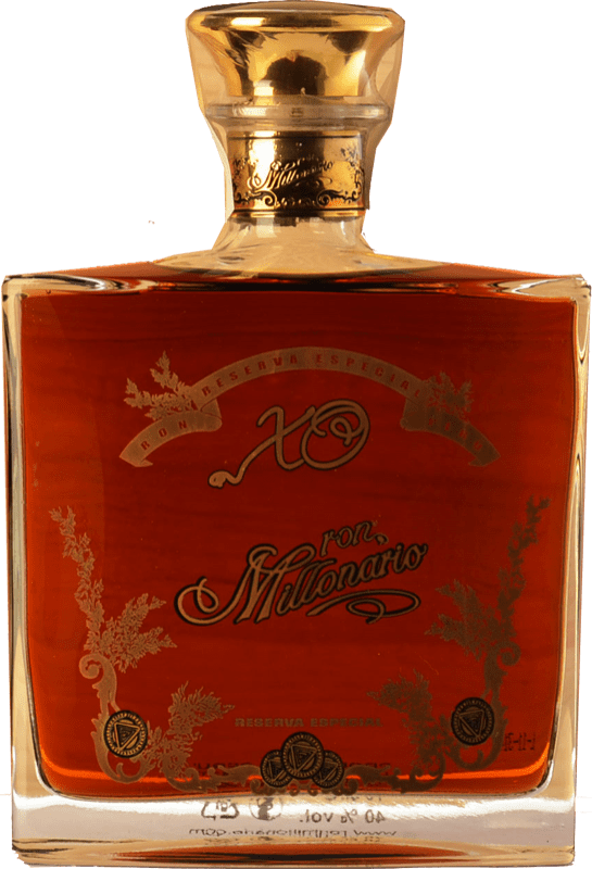 109,95 € Spedizione Gratuita | Rum Millionario X.O. Extra Old Perù Bottiglia 70 cl