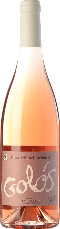 14,95 € Free Shipping | Rosé Wine Miquel Gelabert Golós D.O. Pla i Llevant Balearic Islands Spain Pinot Noir Bottle 75 cl