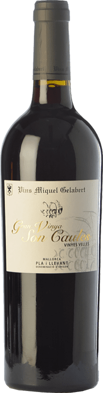 43,95 € 免费送货 | 红葡萄酒 Miquel Gelabert Gran Vinya Son Caules Crianza — 陈酿 D.O. Pla i Llevant 巴利阿里群岛 西班牙 Merlot — 梅洛, Syrah — 西拉, Cabernet Sauvignon — 赤霞珠, Callet — 卡列特, Mantonegro — 曼托内格罗 瓶装 75 cl
