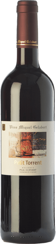 12,95 € Free Shipping | Red wine Miquel Gelabert Petit Torrent Aged D.O. Pla i Llevant Balearic Islands Spain Merlot, Cabernet Sauvignon, Callet Bottle 75 cl