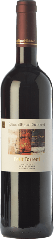 14,95 € Free Shipping | Red Wine Miquel Gelabert Petit Torrent Crianza — Aged D.O. Pla i Llevant Balearic Islands Spain Merlot, Cabernet Sauvignon, Callet Bottle 75 cl