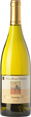 25,95 € Free Shipping | White wine Miquel Gelabert Roure Crianza D.O. Pla i Llevant Balearic Islands Spain Chardonnay Bottle 75 cl