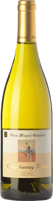 42,95 € Envío gratis | Vino Blanco Miquel Gelabert Roure Crianza D.O. Pla i Llevant Islas Baleares España Chardonnay 75 cl
