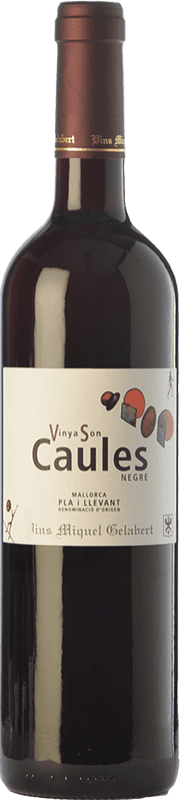 15,95 € Envoi gratuit | Vin Rouge Miquel Gelabert Vinya Son Caules Crianza D.O. Pla i Llevant Îles Baléares Espagne Tempranillo, Syrah, Callet, Fogoneu, Mantonegro Bouteille 75 cl