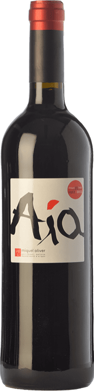 25,95 € Envio grátis | Vinho Tinto Miquel Oliver Aía Crianza D.O. Pla i Llevant Ilhas Baleares Espanha Merlot 75 cl