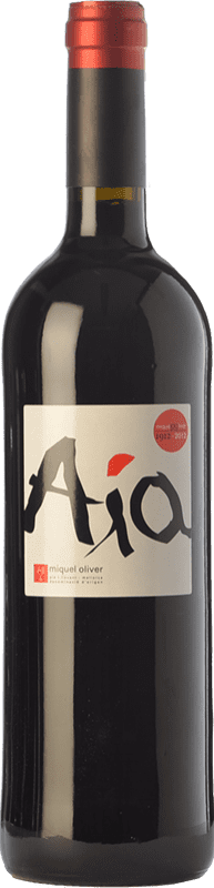 23,95 € Spedizione Gratuita | Vino rosso Miquel Oliver Aía Crianza D.O. Pla i Llevant Isole Baleari Spagna Merlot Bottiglia 75 cl