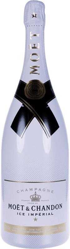 145,95 € Free Shipping | White Sparkling Wine Moët & Chandon Ice Impérial A.O.C. Champagne Champagne France Pinot Noir, Chardonnay, Pinot Meunier Magnum Bottle 1,5 L