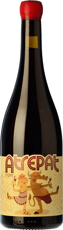 12,95 € Free Shipping | Red wine Molí dels Capellans Atrepat Negre Joven D.O. Conca de Barberà Catalonia Spain Trepat Bottle 75 cl