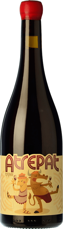 12,95 € Free Shipping | Red wine Molí dels Capellans Atrepat Negre Young D.O. Conca de Barberà Catalonia Spain Trepat Bottle 75 cl