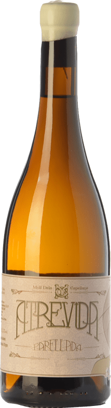 10,95 € Spedizione Gratuita | Vino Bianco Molí dels Capellans Atrevida D.O. Conca de Barberà Catalogna Spagna Parellada Bottiglia 75 cl