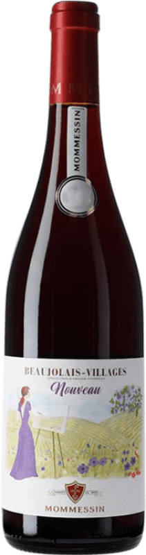 10,95 € Бесплатная доставка | Красное вино Mommessin Nouveau Молодой A.O.C. Beaujolais Beaujolais Франция Gamay бутылка 75 cl