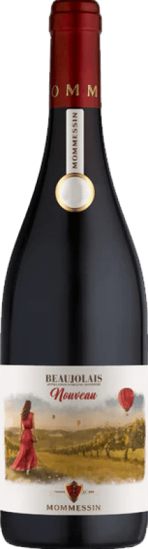 11,95 € Free Shipping | Red wine Mommessin Nouveau Young A.O.C. Beaujolais Beaujolais France Gamay Bottle 75 cl