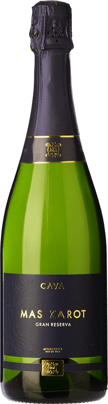 19,95 € Spedizione Gratuita | Spumante Bianco Monastell Mas Xarot Brut Nature Gran Riserva D.O. Cava Catalogna Spagna Macabeo, Xarel·lo, Parellada 75 cl
