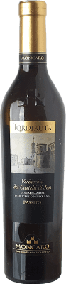 32,95 € Free Shipping | Sweet wine Moncaro Passito Tordiruta D.O.C. Verdicchio dei Castelli di Jesi Marche Italy Verdicchio Medium Bottle 50 cl