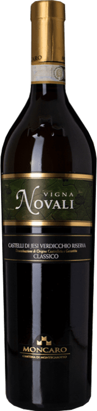 19,95 € Envio grátis | Vinho Branco Moncaro Vigna Novali D.O.C. Verdicchio dei Castelli di Jesi Marche Itália Verdicchio 75 cl