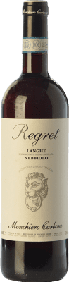 17,95 € Free Shipping | Red Wine Monchiero Carbone Regret D.O.C. Langhe Piemonte Italy Nebbiolo 75 cl