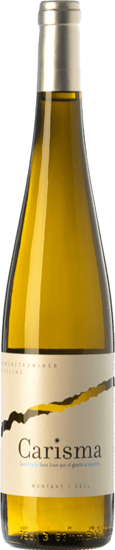 15,95 € Бесплатная доставка | Белое вино Montant i Sell Carisma Испания Gewürztraminer, Riesling бутылка 75 cl