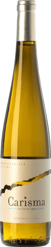 15,95 € Spedizione Gratuita | Vino bianco Montant i Sell Carisma Spagna Gewürztraminer, Riesling Bottiglia 75 cl