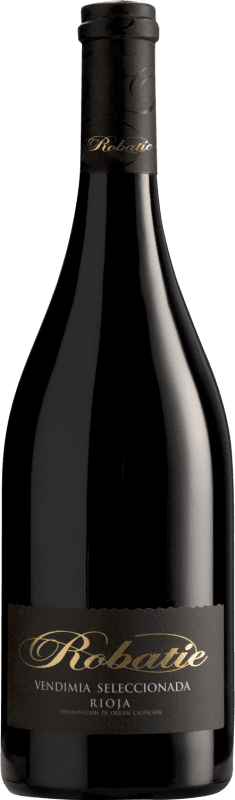 44,95 € Envío gratis | Vino Tinto Montealto Robatie VS Vendimia Seleccionada Crianza D.O.Ca. Rioja La Rioja España Tempranillo Botella 75 cl