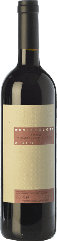 23,95 € Envío gratis | Vino tinto Montepeloso A Quo I.G.T. Toscana Toscana Italia Garnacha, Cabernet Sauvignon, Sangiovese, Moristel, Montepulciano Botella 75 cl
