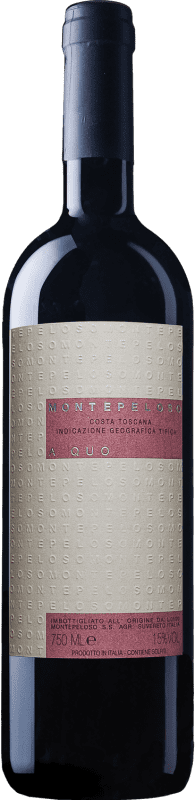22,95 € Envoi gratuit | Vin Rouge Montepeloso A Quo I.G.T. Toscana Toscane Italie Garnacha — Grenache, Cabernet Sauvignon, Sangiovese, Moristel, Montepulciano Bouteille 75 cl